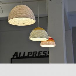 Sunset lampshade by Ron Crummer
