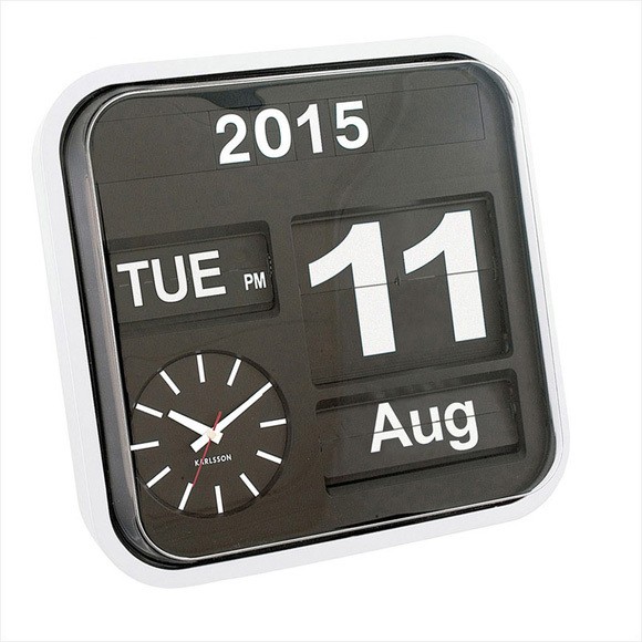 Calendar clock Big Flip - Iconic NZ Design; Art & Objects; Lighting ...